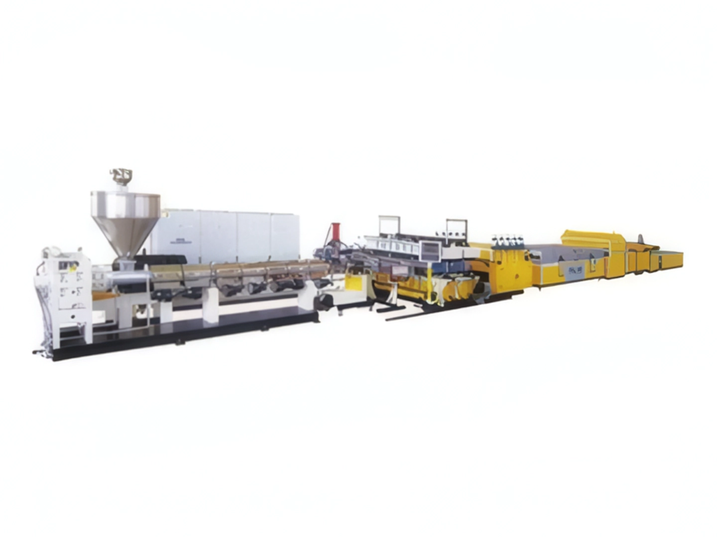 PP/PC Hollow Sheet Extrusion Line