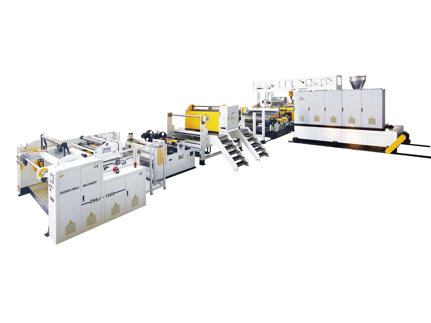 LDPE,LLDPE,PP,EVA,EAA,EMA,EMAA Single Layer Or Multi-layer Extrusion Coating Lines