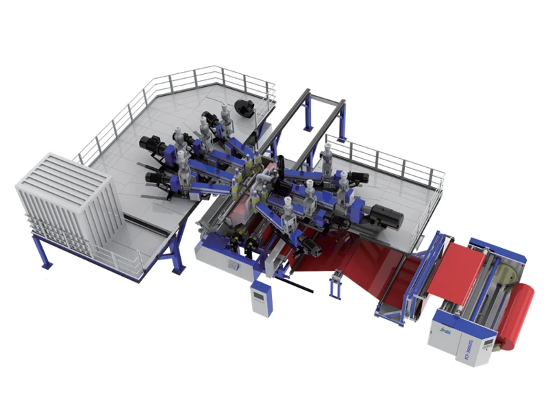 High Barrier Multilayer Cast Film Line High Barrier Multilayer Cast Film Line