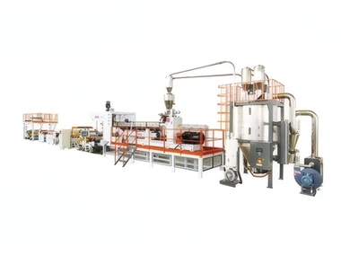 Single Screw Or Twin Screw PET Sheet Extrusion Line