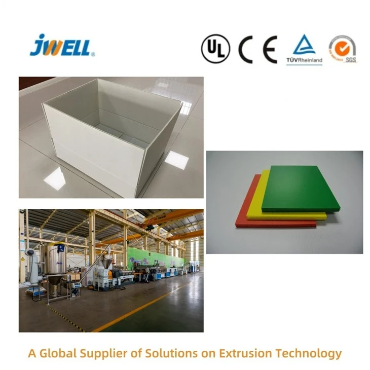 PP/PE Plastic Hollow Board Extrusion Line