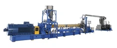 Powder To Pellets Petrochemical Plastic Pelletizer